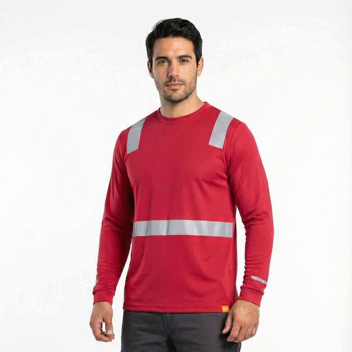 T-WORLD - Polera Híbrida Reflectante Manga Larga UPF50+ Antibacterial