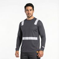 Polera Híbrida Reflectante Manga Larga UPF50+ Antibacterial