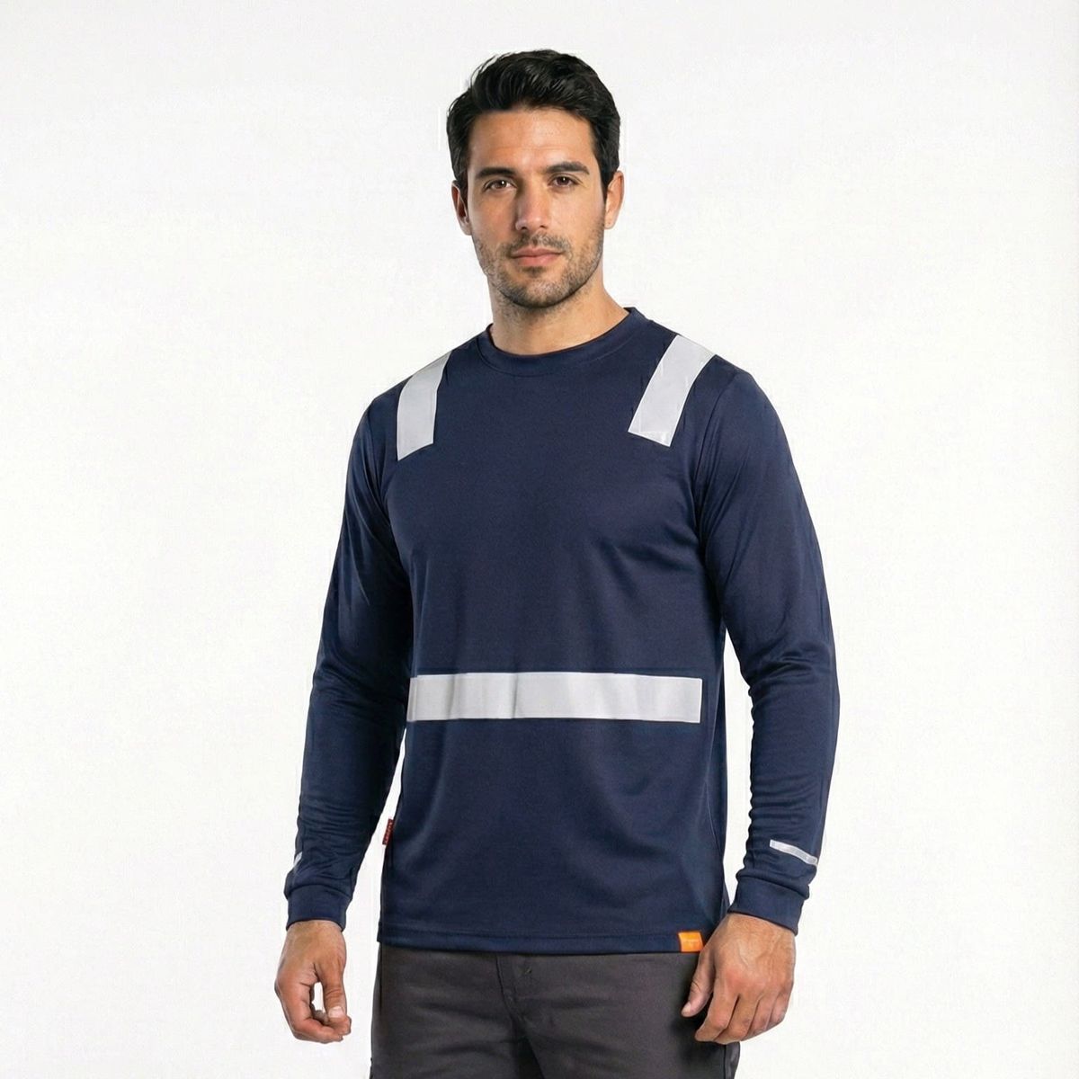 T-WORLD - Polera Híbrida Reflectante Manga Larga UPF50+ Antibacterial