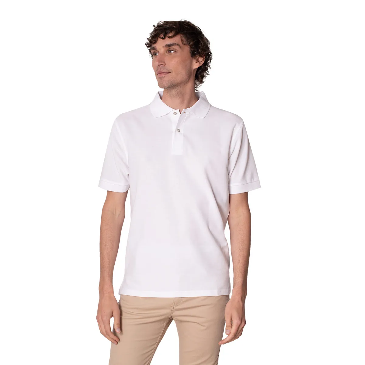 INDUSBORD - Polera hombre Piqué Premium Manga corta protección Uv50 Certificada Indusbord