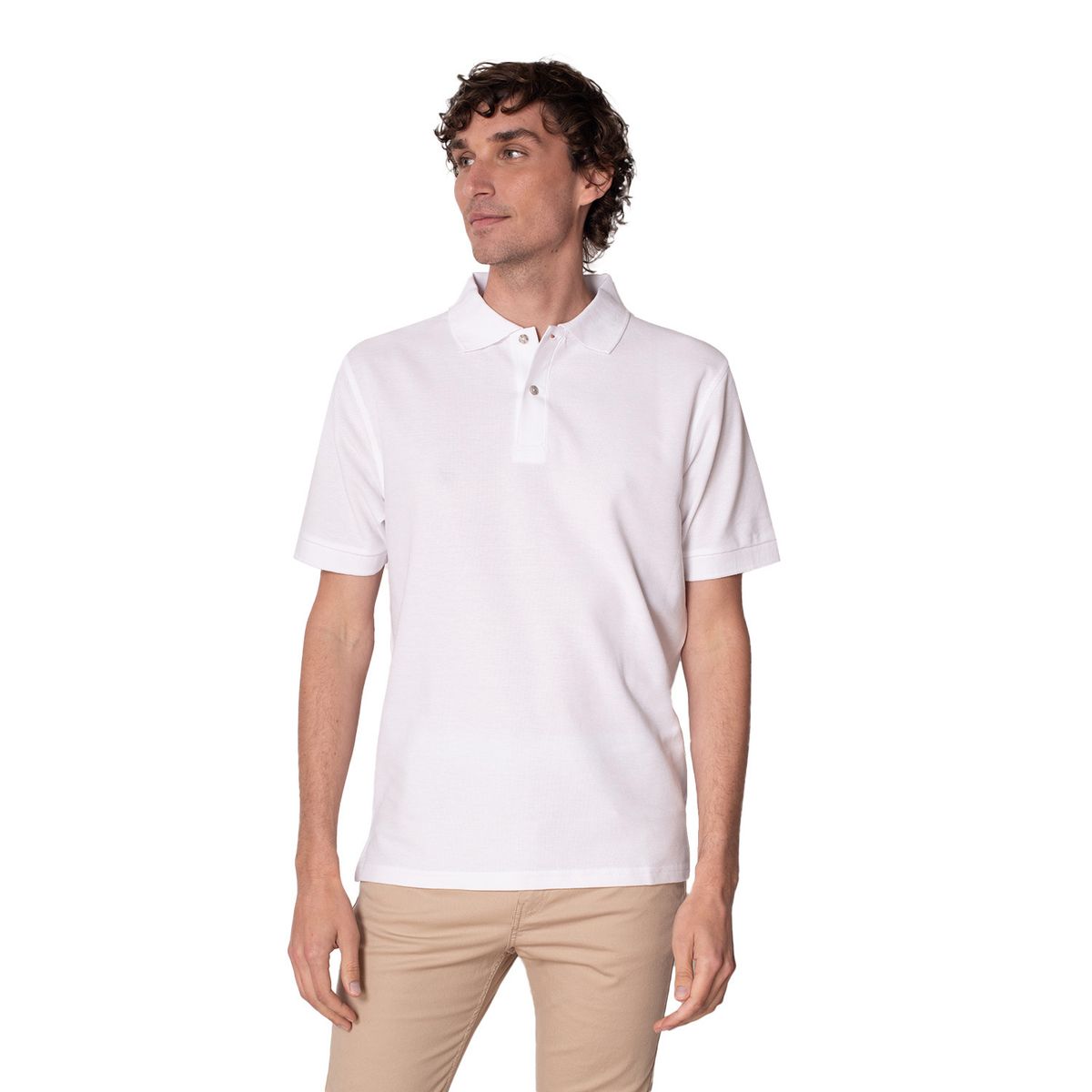 INDUSBORD - Polera hombre Piqué Premium Manga corta protección Uv50 Certificada Indusbord