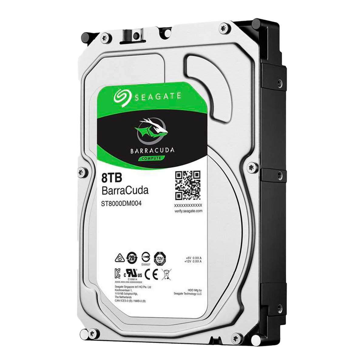 SEAGATE - Disco Duro Interno Seagate Barracuda 8TB PC/DVR Vigilancia