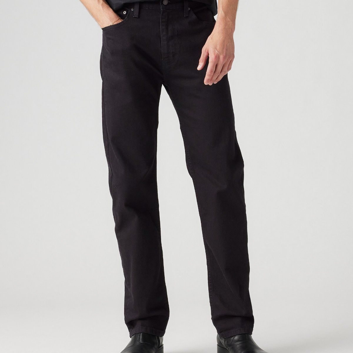 LEVIS - Jeans Hombre 505 Regular Negro Levis