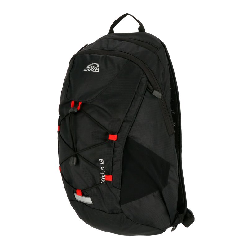 DOITE - Mochila Deportiva Kicks 18 Litros Black Red Doite