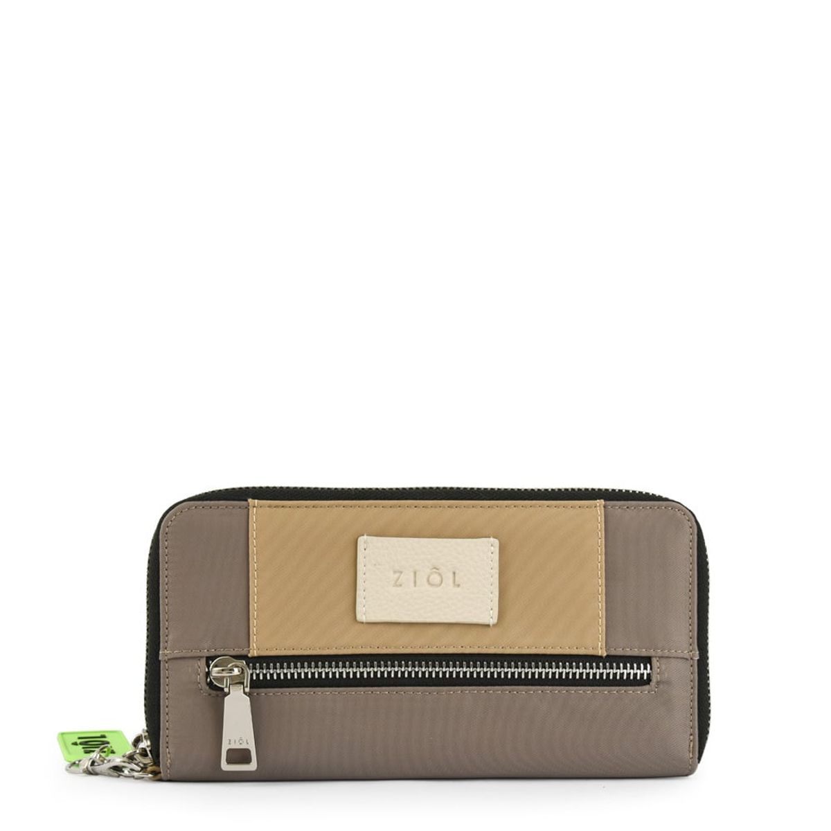 ZIOL - Billetera grande evania taupe