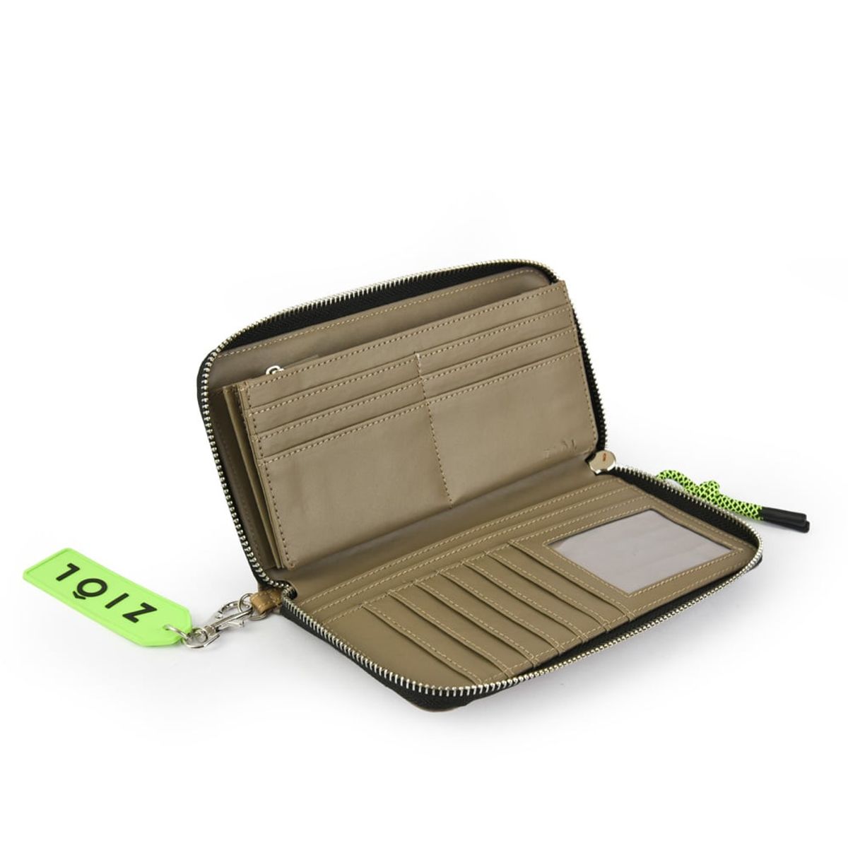 ZIOL - Billetera grande evania taupe