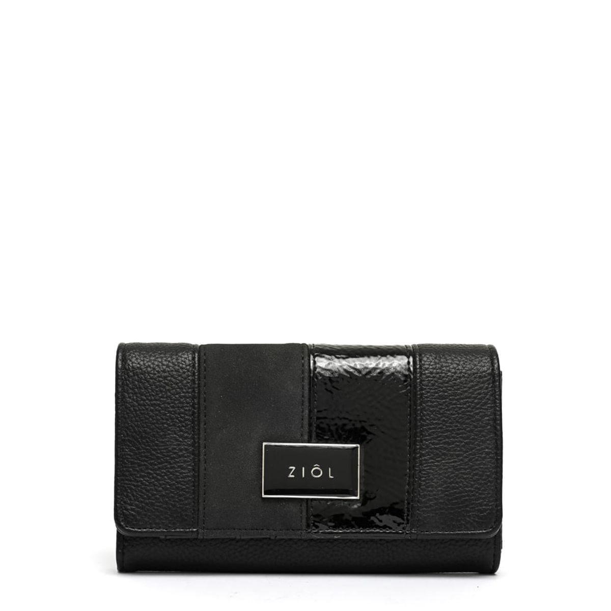 ZIOL - Billetera acordeon mediana pample negro