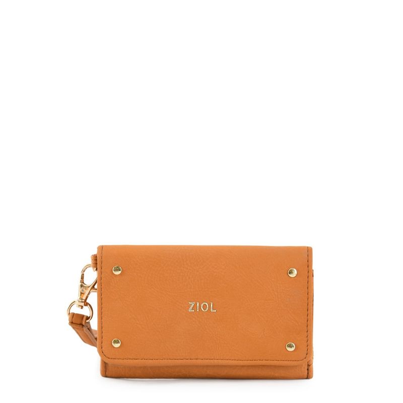 ZIOL - Billetera mediana sisian camel
