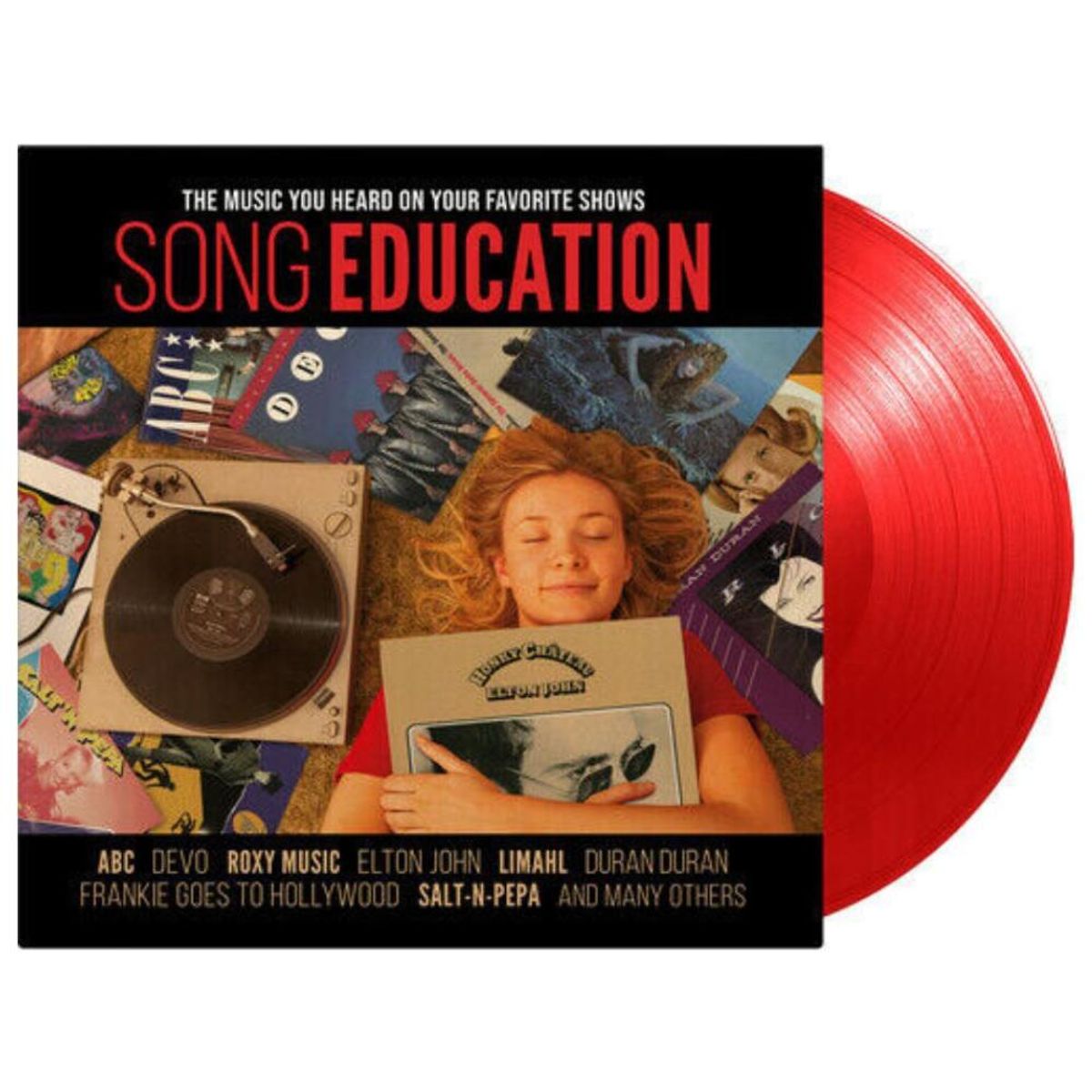 HITWAY MUSIC - SONG EDUCATION - VOL1 RED VINYL - VINILO HITWAY MUSIC