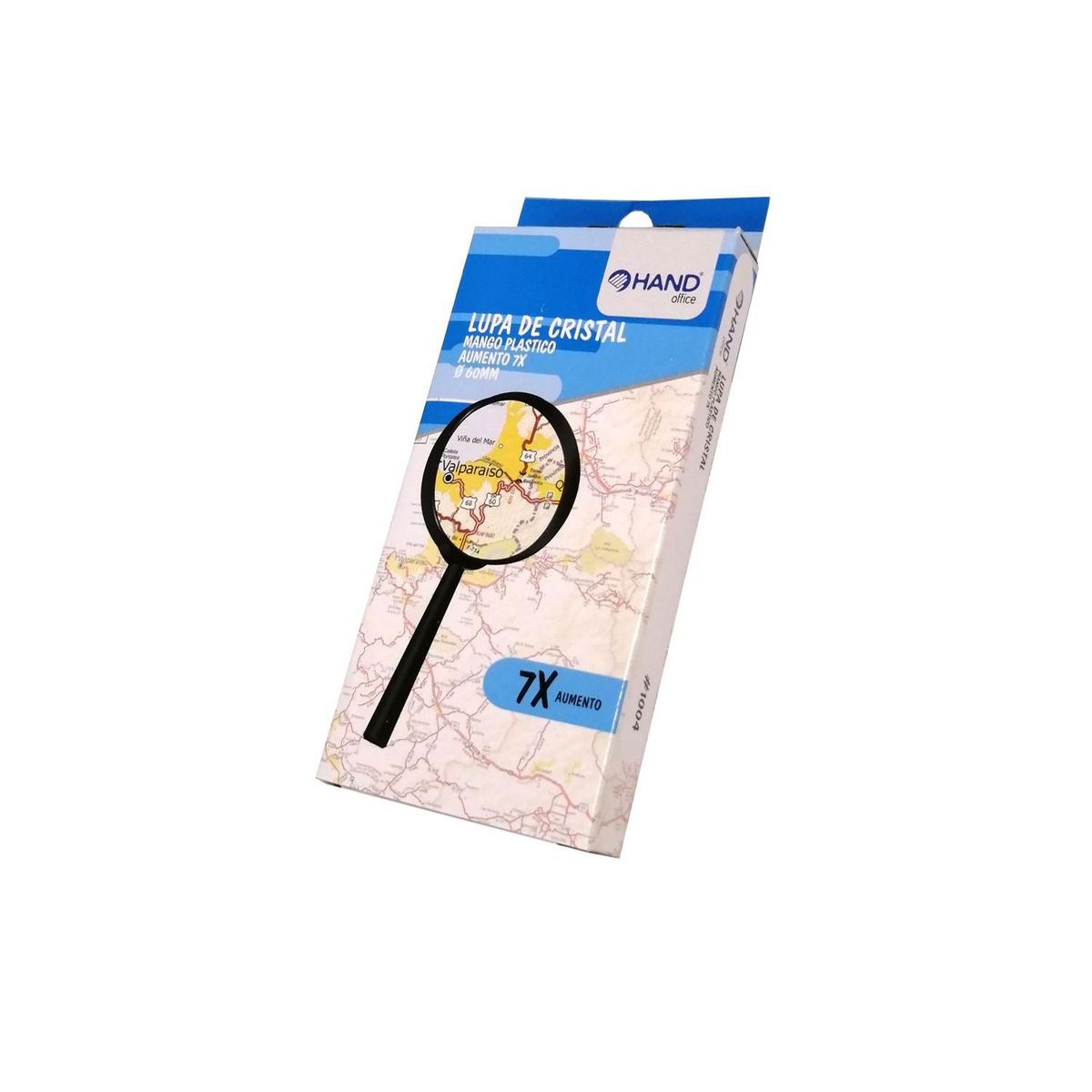 HAND - Lupa De Cristal Diámetro De 7,5 Cms Con Amento 7x Hand - SC