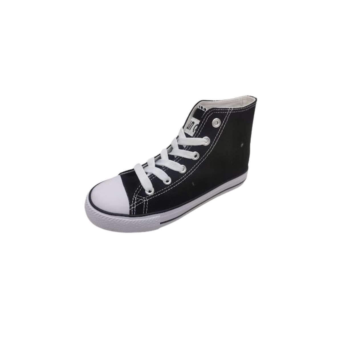 VINNYS OUTLET - Zapatilla Urbana Con Caña Negro