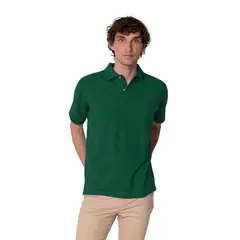 INDUSBORD - Polera hombre Piqué Premium Manga corta protección Uv50 Certificada