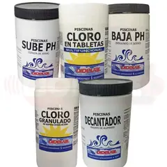 GENERICO - Cloro Triple Acción Granulado Baja Ph Sube Ph Decantador 1kg