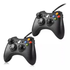 GENERICO - Pack X2 Control Para Consola De Juego Joystick Compatible Xbox360 Pc