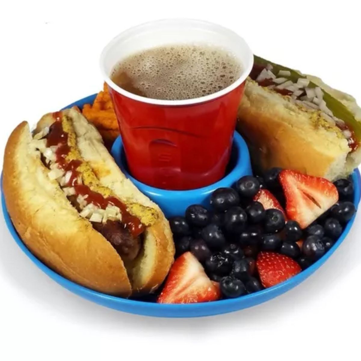 OEM - Plato Redondo Comida Bebida Snack Botanas Plastico