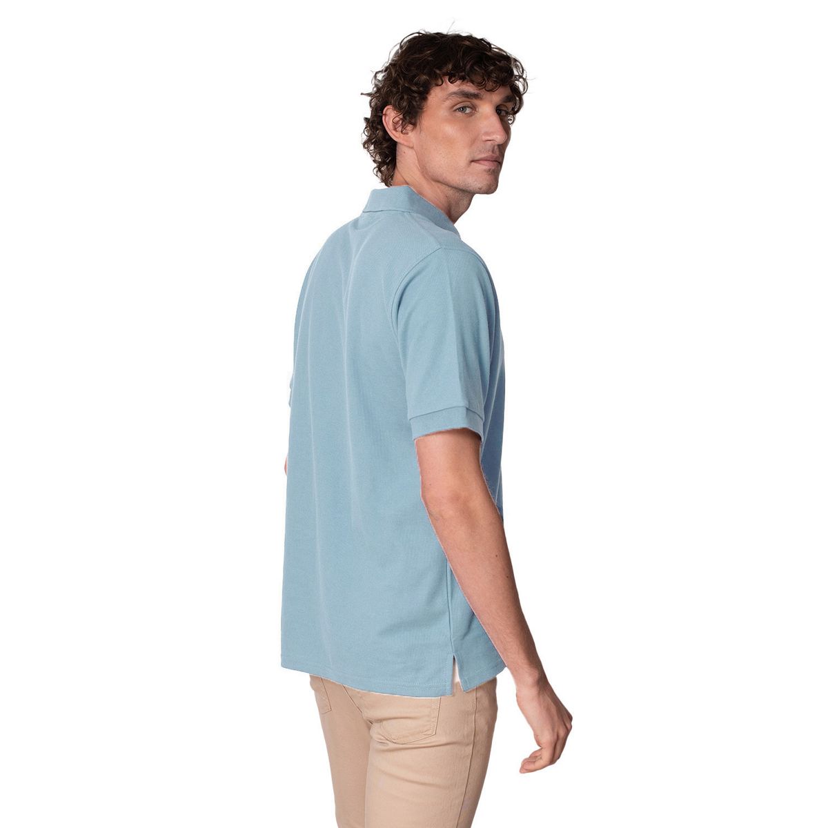 INDUSBORD - Polera hombre Piqué Premium Manga corta protección Uv50 Certificada Indusbord