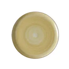 CORONA - Plato coupe de porcelana 17,7 cm mostaza Artisan