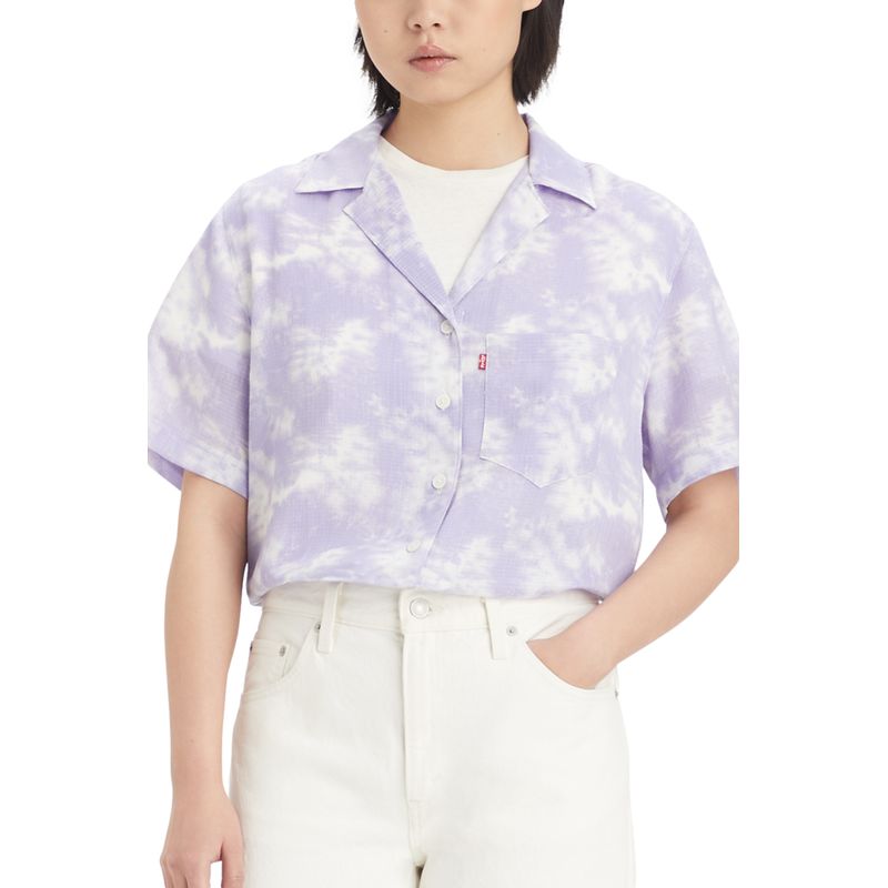 LEVIS - Camisa Mujer Aiden Morado Levis
