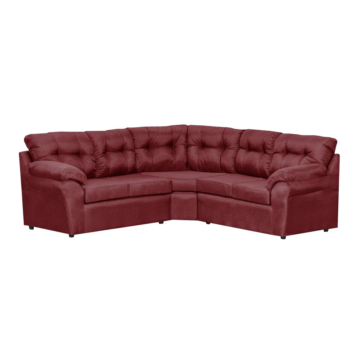 DECOOUTLET - Seccional Polonia 212 Tela Burdeo…