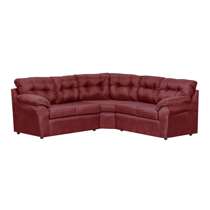 DECOOUTLET - Seccional Polonia 212 Tela Burdeo