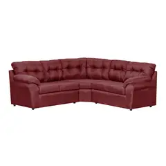 DECOOUTLET - Seccional Polonia 212 Tela Burdeo