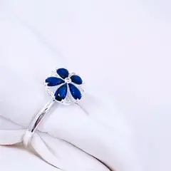 EL MUNDO DE LA PLATA - Anillo para dama de plata 925