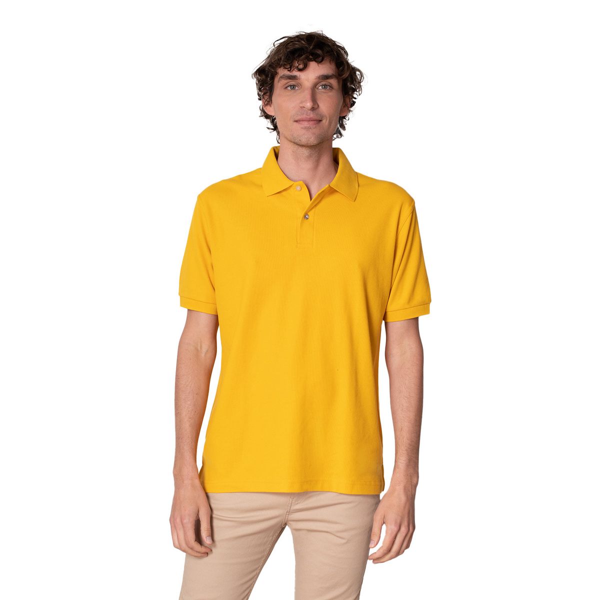 INDUSBORD - Polera hombre Piqué Premium Manga corta protección Uv50 Certificada Indusbord