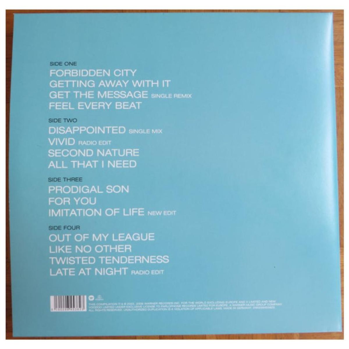 HITWAY MUSIC - ELECTRONIC - GET THE MESSAGE: THE BEST OF ELECTRONIC (2LP) - VINILO HITWAY MUSIC