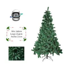 BIGBAMSPACE - Arbol de Navidad 240cm Premium