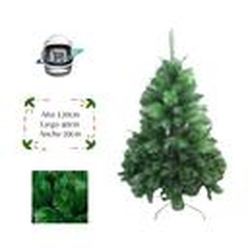 BIGBAMSPACE - Arbol de Navidad 120cm Premium Ramas