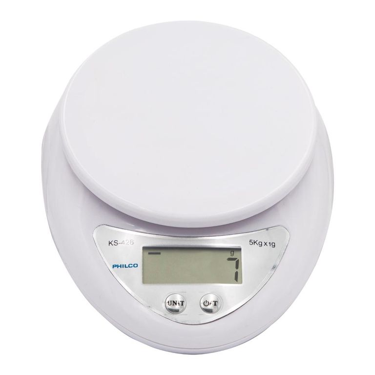 BALANZA DIGITAL COCINA Blanco ...