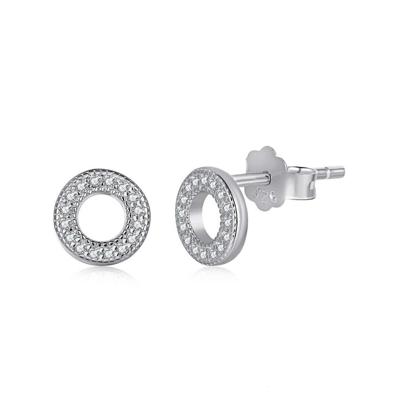 GENERICO - Aros de Plata 925 Circulo - Gala Silver