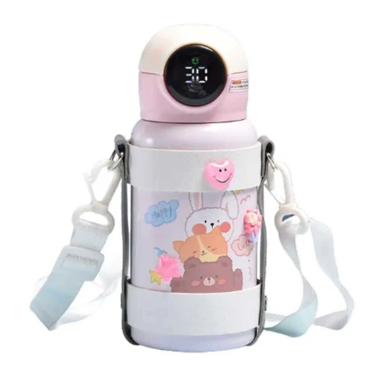 OEM - Botella Termica 500 ml Visulizacion Temperatura Diseños Animados