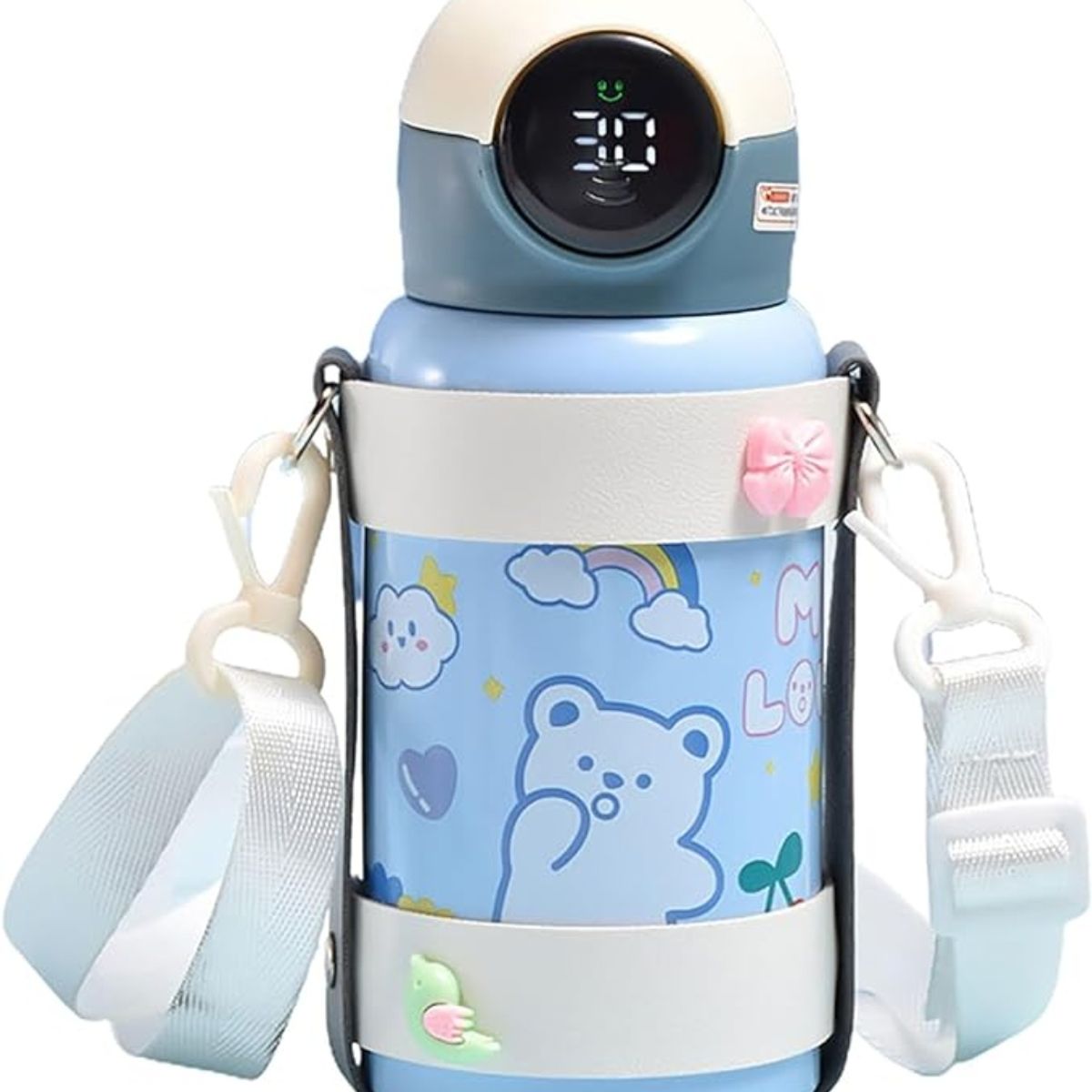 OEM - Botella Termica 500 ml con Visulizacion de Temperatura Diseños Animados