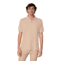 INDUSBORD - Polera hombre Piqué Premium Manga corta protección Uv50 Certificada