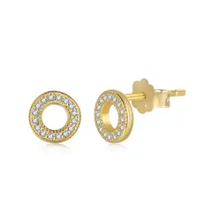 GENERICO - Aros de Plata 925 Bañado en Oro 18K - Gala Gold