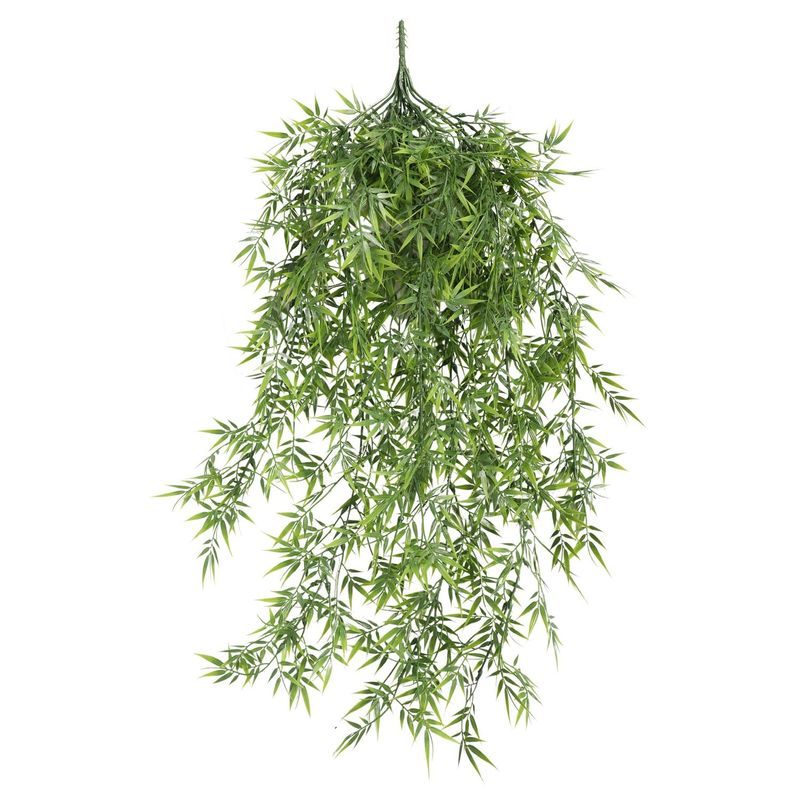 THE GREEN ELEMENT - Planta Colgante Artificial Bamboo 90 CM