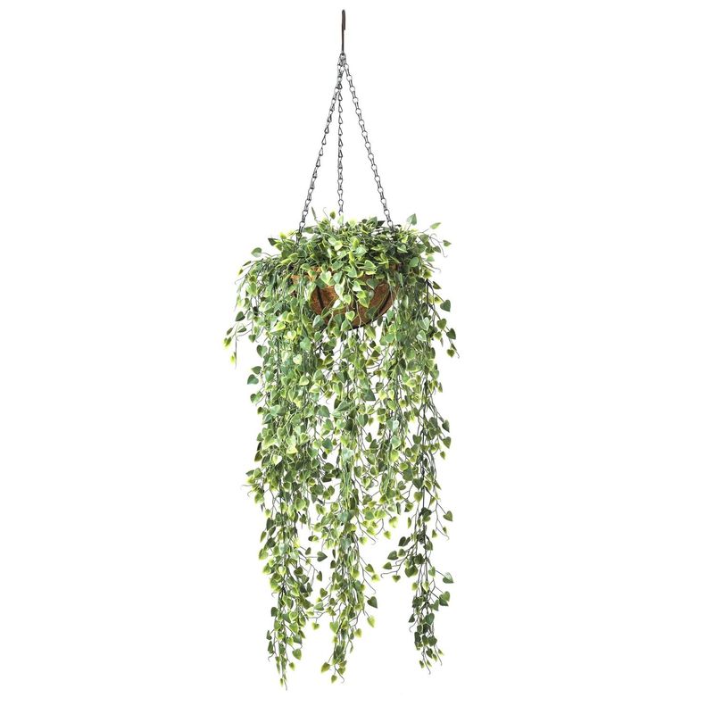 THE GREEN ELEMENT - Planta Colgante Artificial Helecho Sara 110 CM