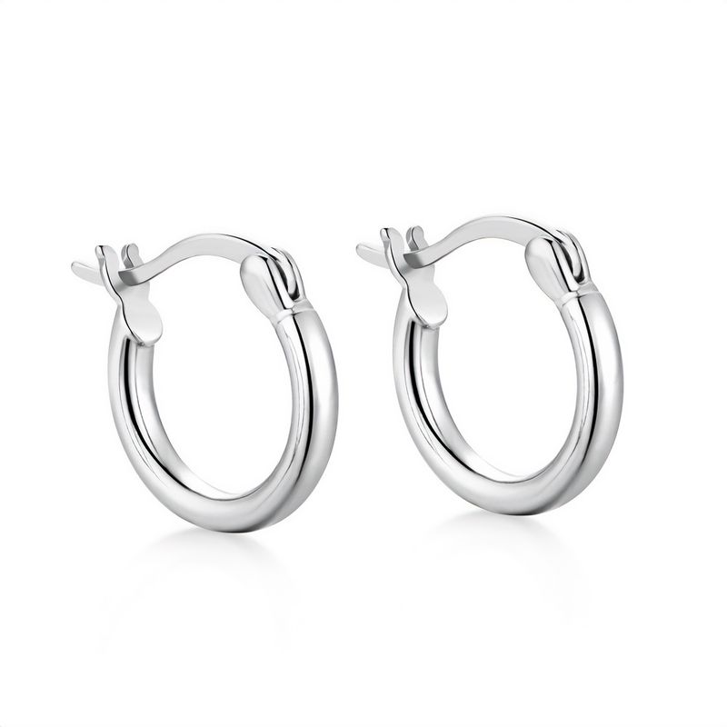 GENERICO - Aros Argolla de Plata 925 - Amanda Silver