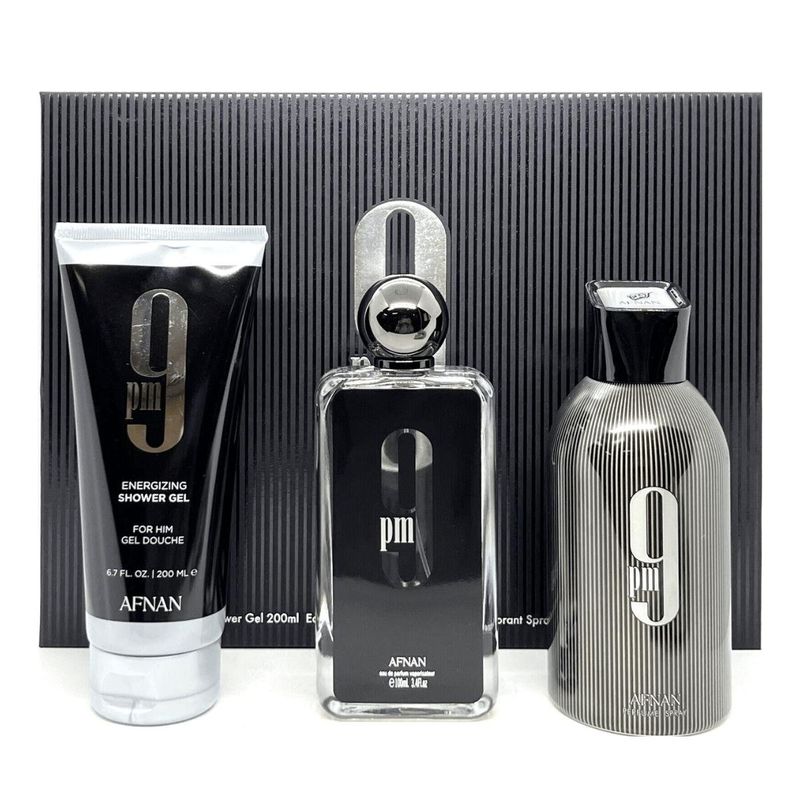 AFNAN - AFNAN 9PM FOR MEN EDP 100ML+SG 200ML+DEO 250ML