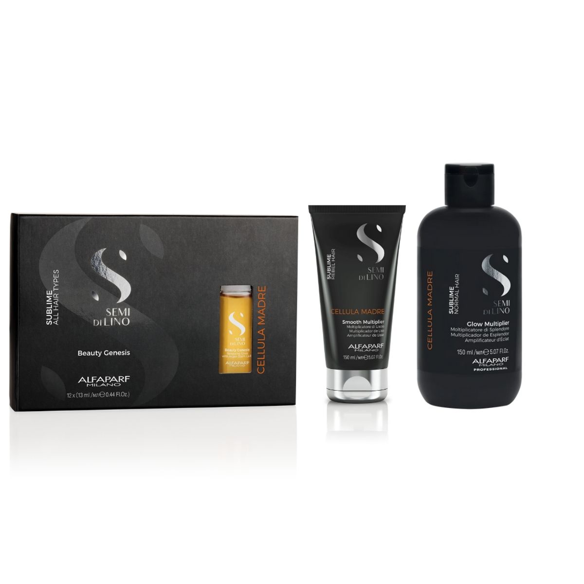 ALFAPARF MILANO - KIT CÉLULAS MADRE BRILLO- LISOS - AMPOLLAS ALFAPARF-