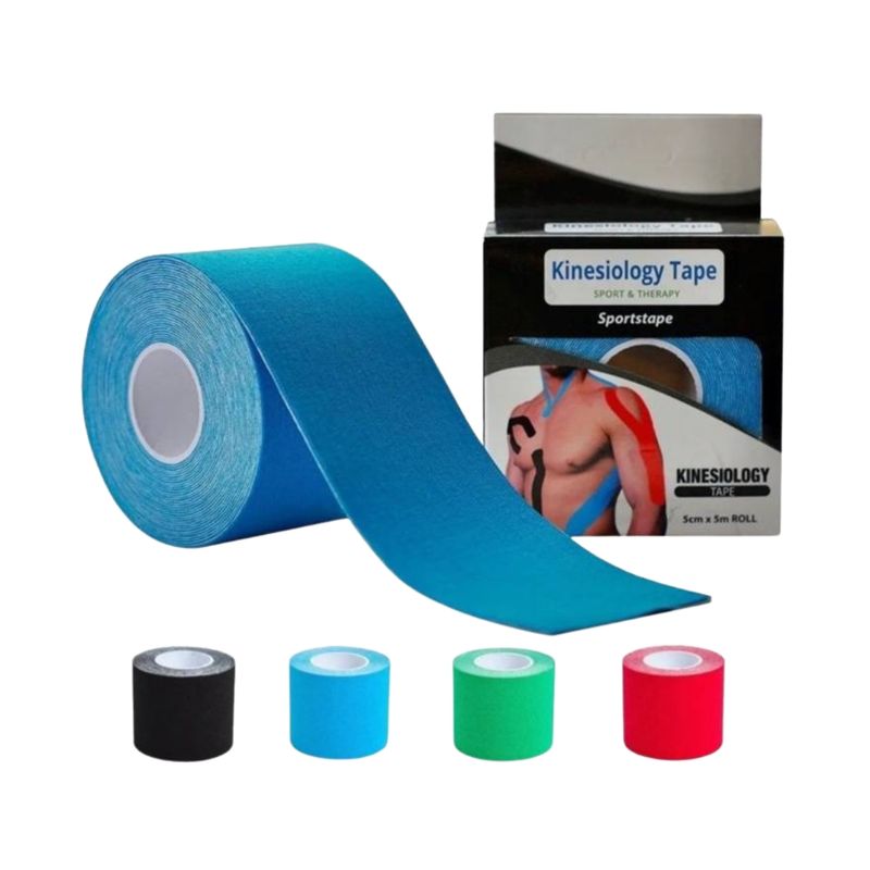 GENERICO - Cinta De Kinesiología Terapia Física Recuperación Multicolor