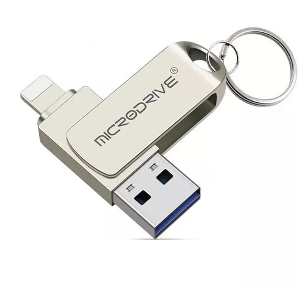 GENERICO - Memoria Pendrive Para iPhone Y iPad 256gb Usb 3.0 Llavero