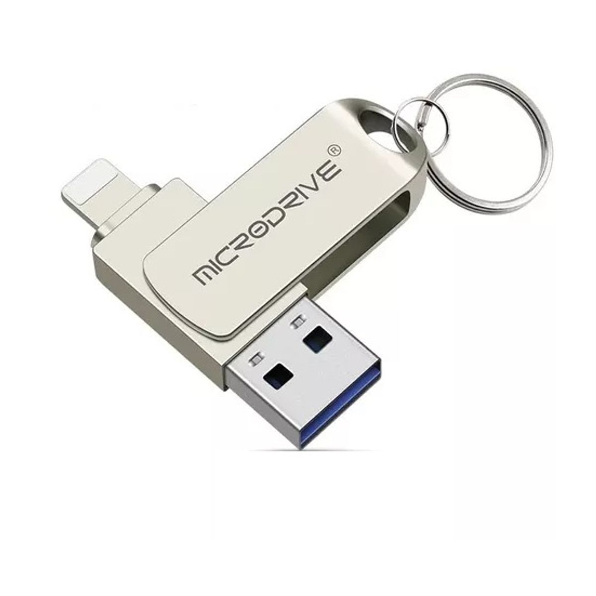 GENERICO - Memoria Pendrive Para iPhone Y iPad 256gb Usb 3.0 Llavero