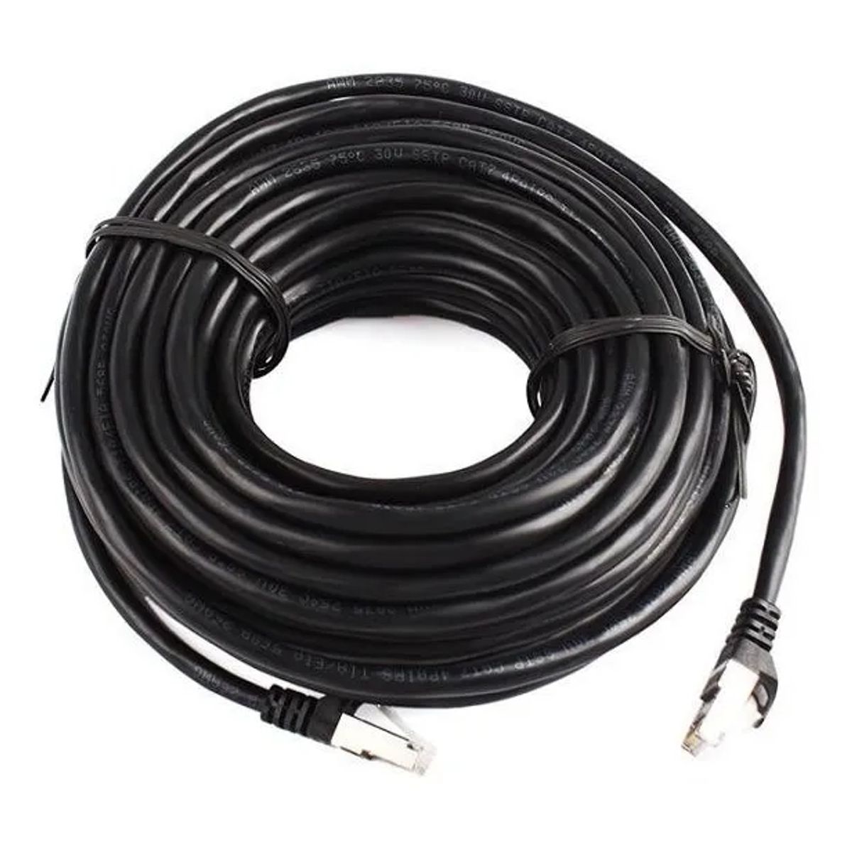 GENERICO - Cable de red  - 20mts -  100% cobre (Armado)