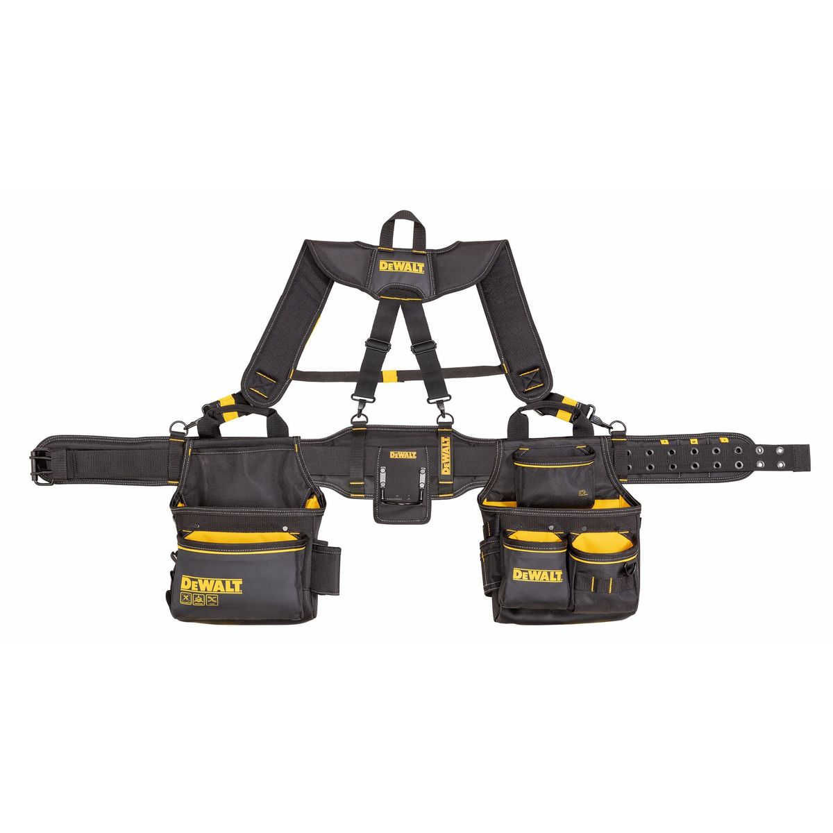 DEWALT - Cinturón y bolsos c/tirantes 25 bolsillos DEWALT DWST540602