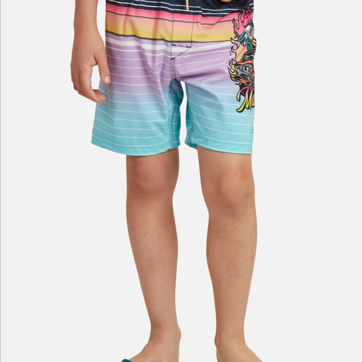 MAUI AND SONS - Traje De Baño Stretch Sunset In Waves Multicolor Kids Maui and sons.
