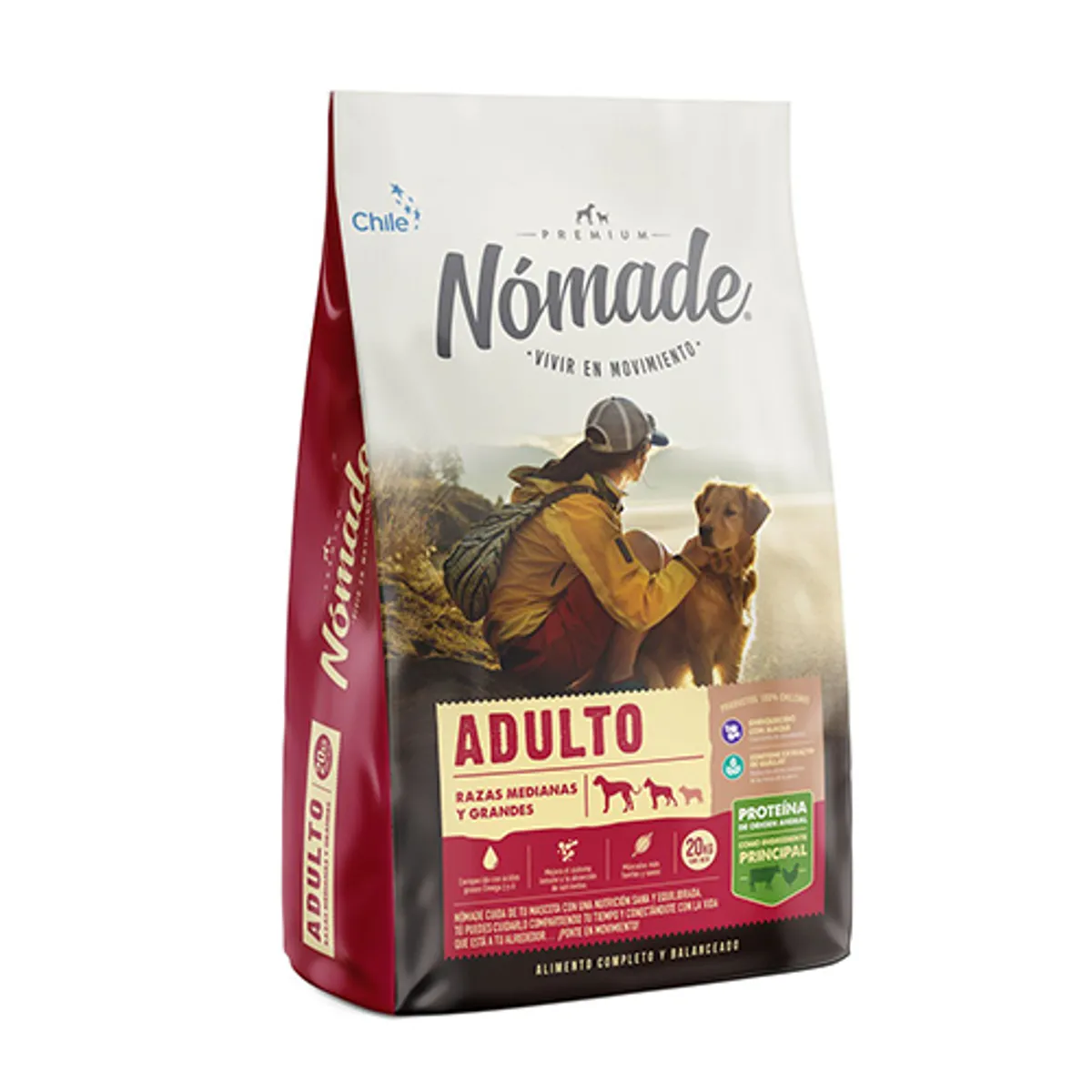 NOMADE - Nomade - Alimento  Adulto Raza Mediana y Grande 20 KG
