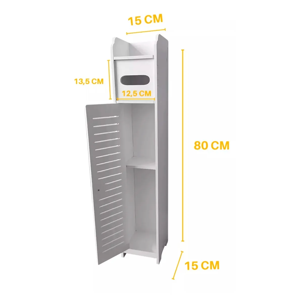 GENERICO - Mueble Organizador Estante Repisas Baño Esquinero