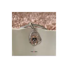 TRENDY CHARMS - Charm Perro Boxer Te Amo Plata 925